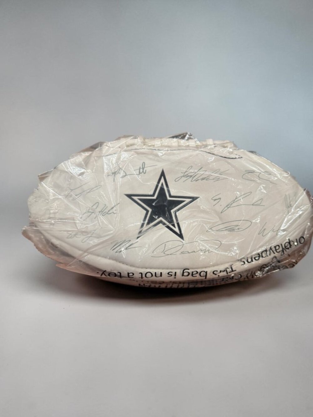NFL Dallas Cowboys Signed Football - NEW